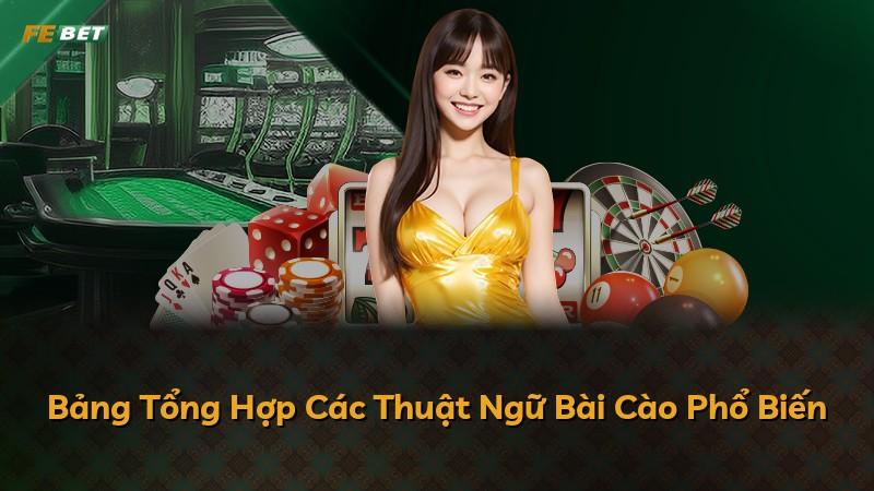 Bảng Tổng Hợp Các Thuật Ngữ Bài Cào Phổ Biến