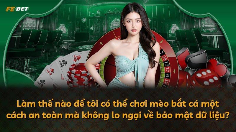 Làm thế nào để tôi có thể chơi mèo bắt cá một cách an toàn mà không lo ngại về bảo mật dữ liệu?