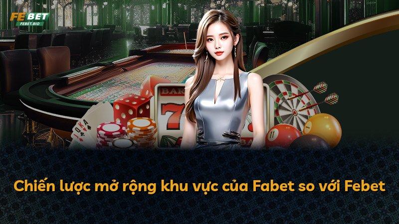 Chiến lược mở rộng khu vực của Fabet so với Febet