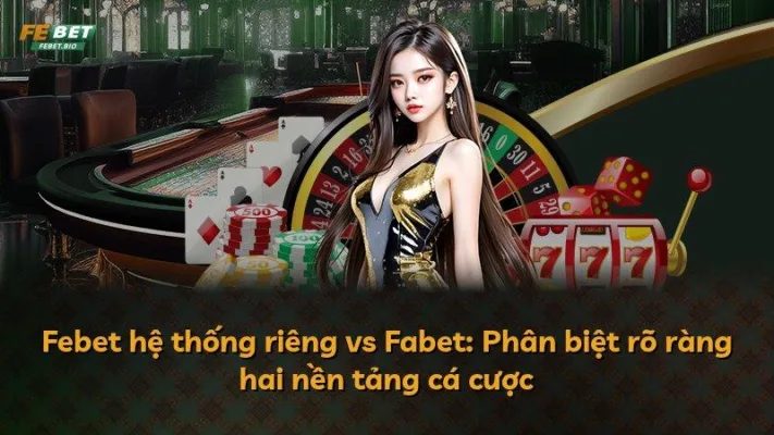 Febet hệ thống riêng vs Fabet: Phân biệt rõ ràng hai nền tảng cá cược