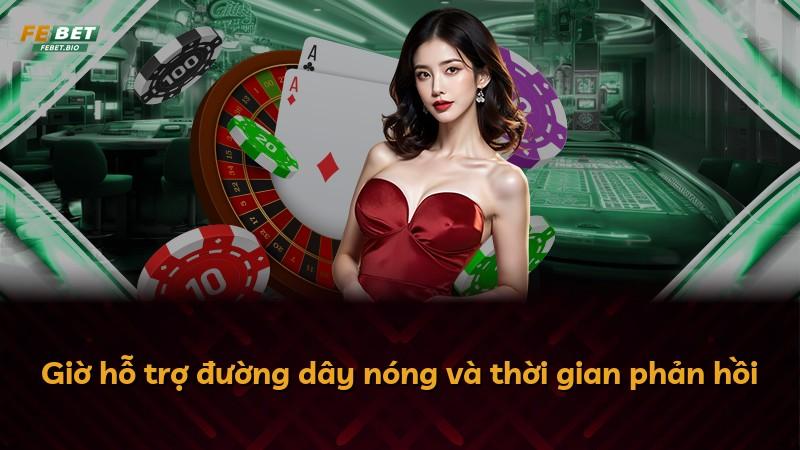 Giờ hỗ trợ đường dây nóng và thời gian phản hồi