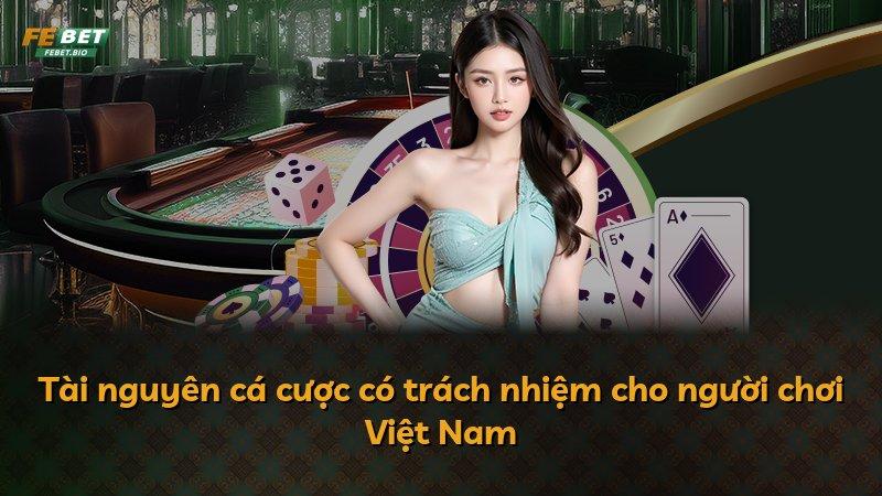Tài nguyên cá cược có trách nhiệm cho người chơi Việt Nam